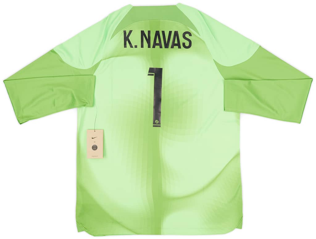 2022-23 Paris Saint-Germain GK Shirt K.Navas #1 (L)