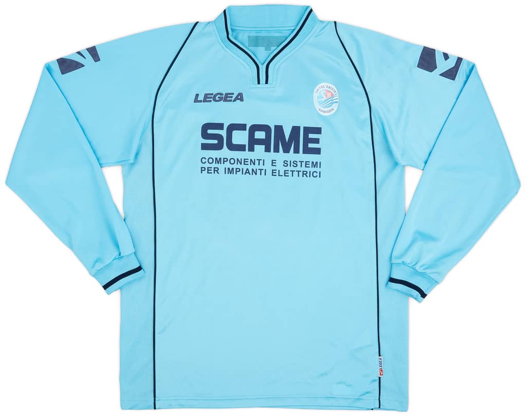 2003-05 Albinoleffe Home L/S Shirt Bonazzi #10 - 8/10 - (L)