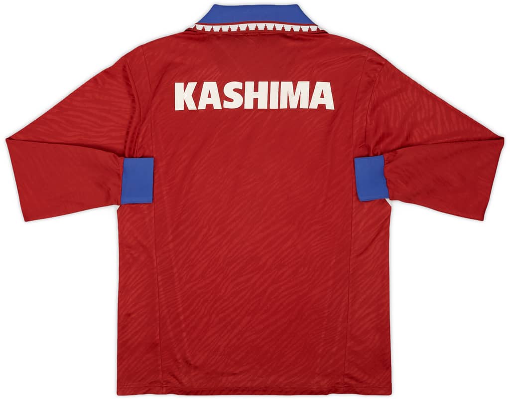 1994 Kashima Antlers Cup Home L/S Shirt - 8/10 - (L)
