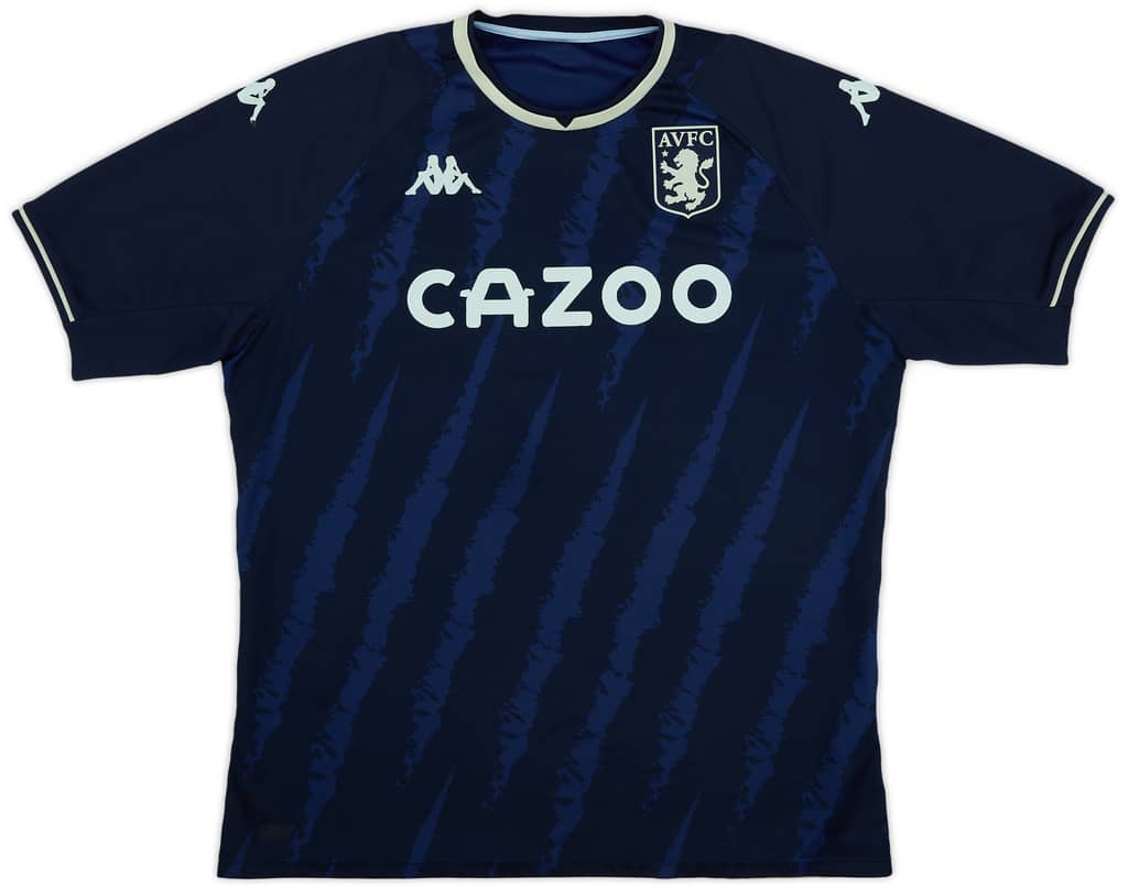 2021-22 Aston Villa Third Shirt - 5/10 - (XXL)