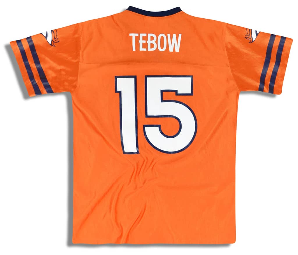 2010-11 Denver Broncos Tebow #15 NFL Replica Jersey (Alternate) Y