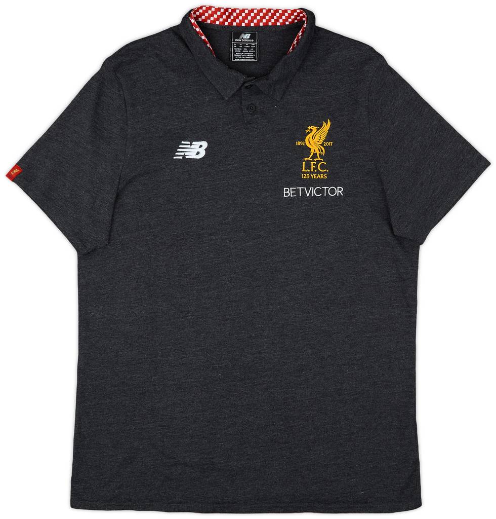 2016-17 Liverpool New Balance Polo Shirt - 9/10 - (XL)