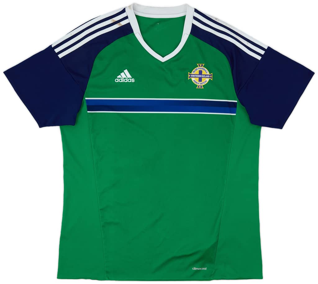 2016-17 Northern Ireland Home Shirt - 6/10 - (L)