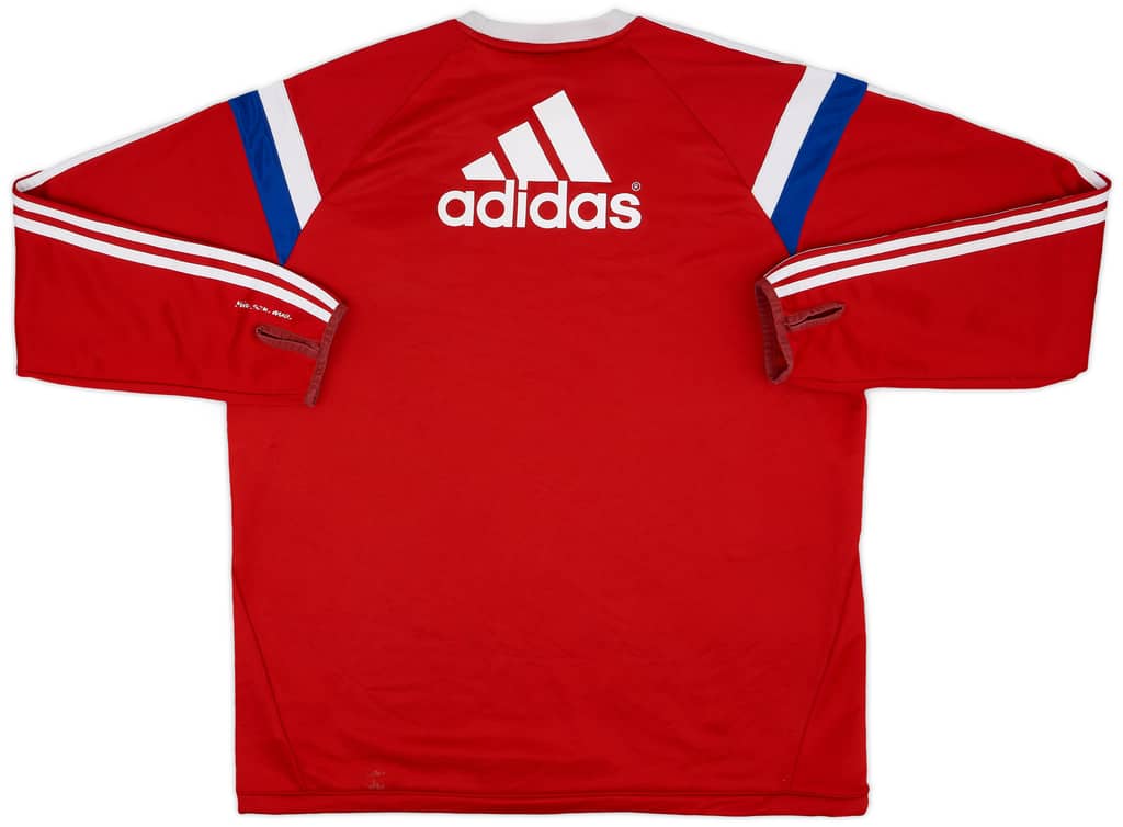 2014-15 Bayern Munich adidas Sweat Top - 5/10 - (XL)