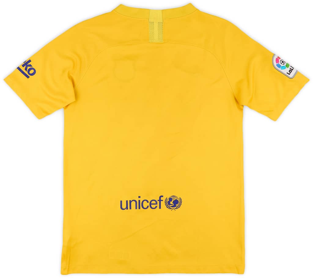 2019-20 Barcelona 'Senyera' Fourth Shirt - 7/10 - (XL.Boys)
