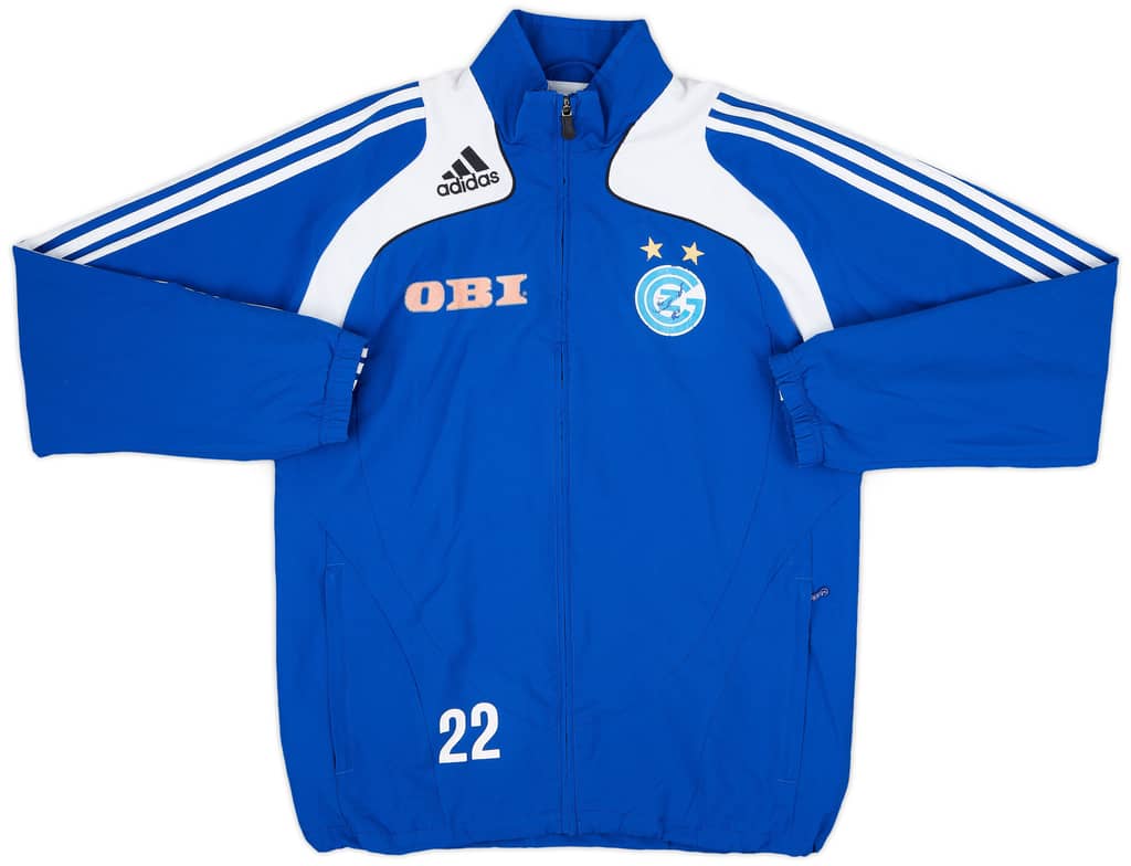 2008-09 Grasshoppers adidas Player Issue Track Jacket - 5/10 - (S)
