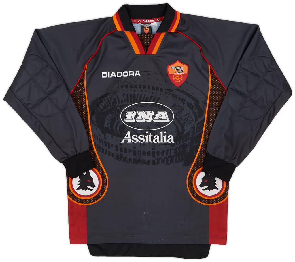 1997-98 Roma GK Shirt Chimenti #12 - 6/10 - (S)