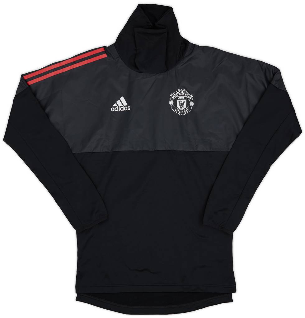 2017-18 Manchester United adidas Training Top - 9/10 - (XS)