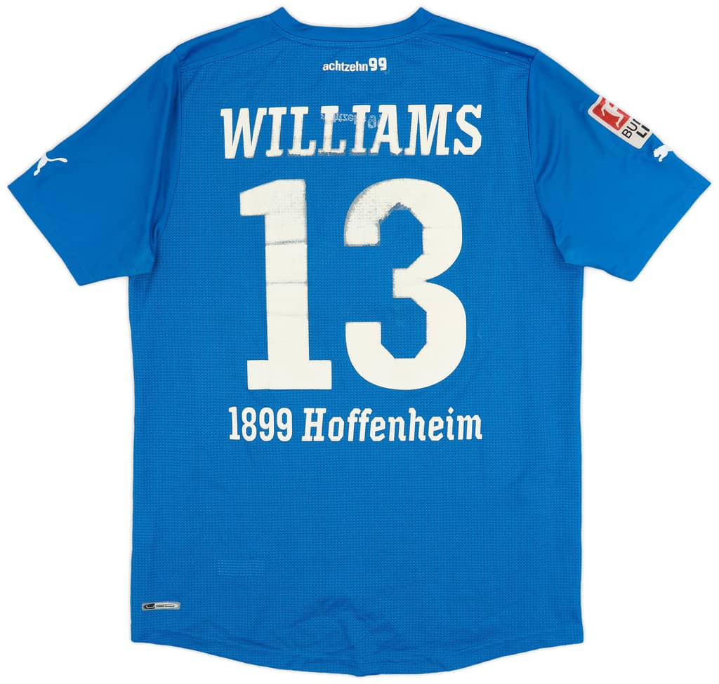 2011-12 TSG Hoffenheim Home Shirt Williams #13 - 5/10 - (L)