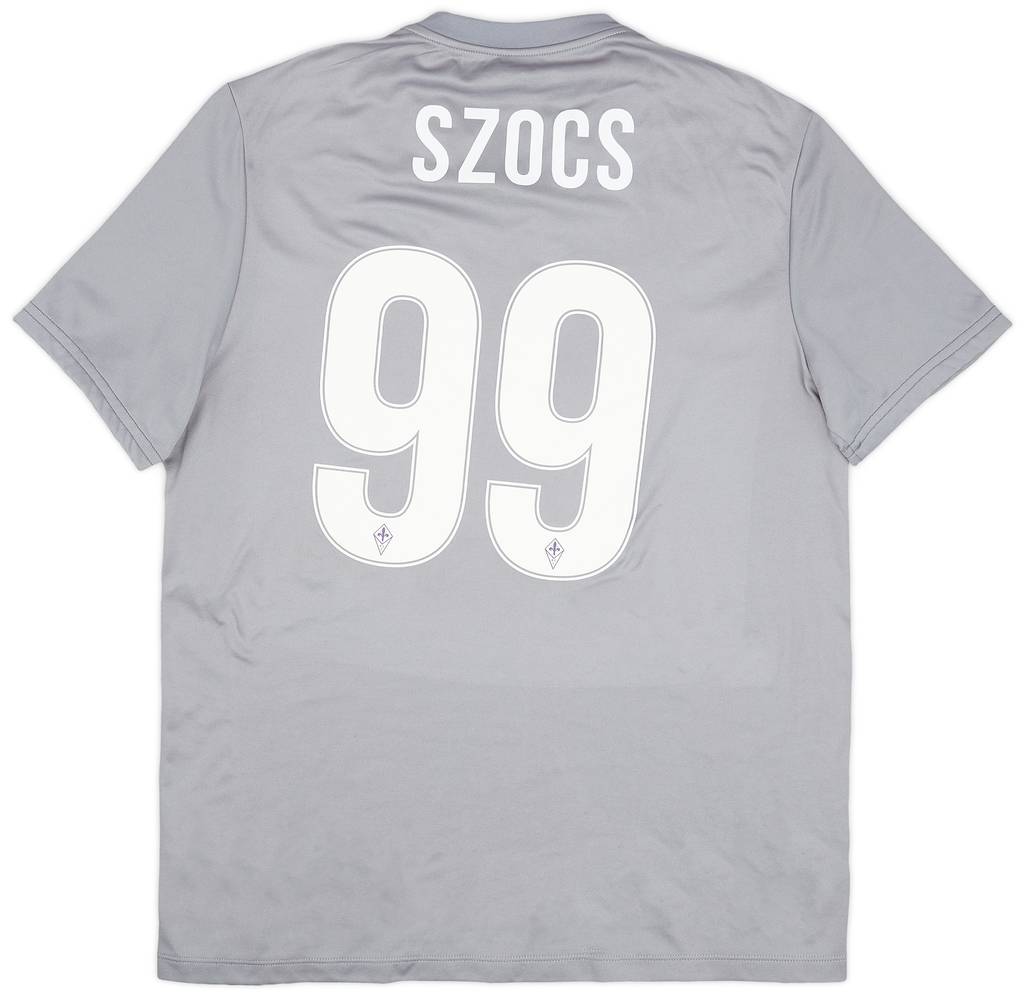 2015-16 Fiorentina Women's Player Issue GK S/S Shirt Szocs #99 - As New - (XL)