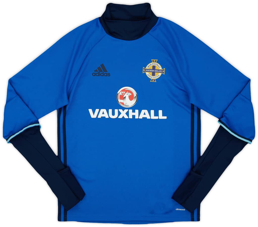 2015-16 Northern Ireland adidas Training Top - 9/10 - (S)