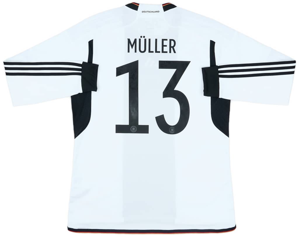 2022-23 Germany Home L/S Shirt Muller #13