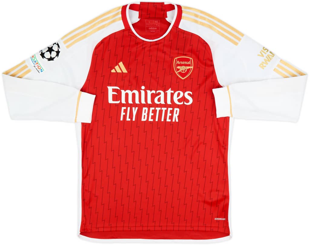 2023-24 Arsenal Home L/S Shirt Martinelli #11 (M)
