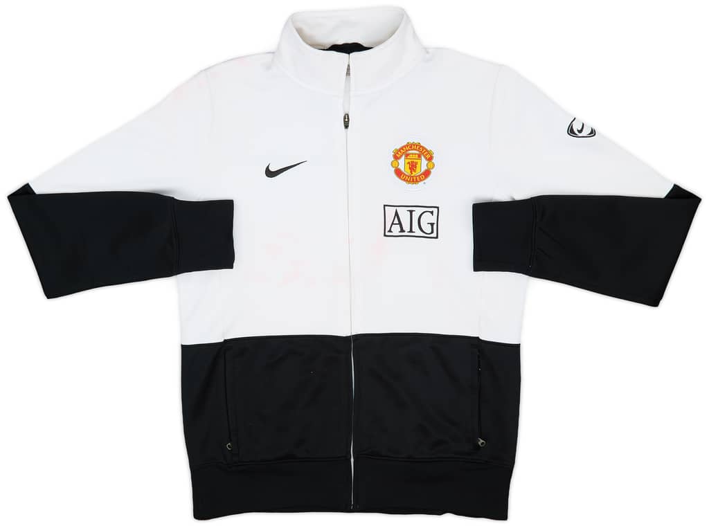 2009-10 Manchester United Nike Track Jacket - 4/10 - (M)