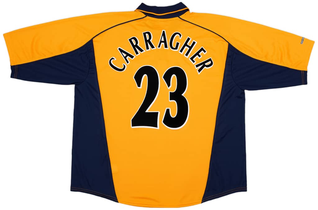 2000-02 Liverpool Away Shirt Carragher #23 (3XL)