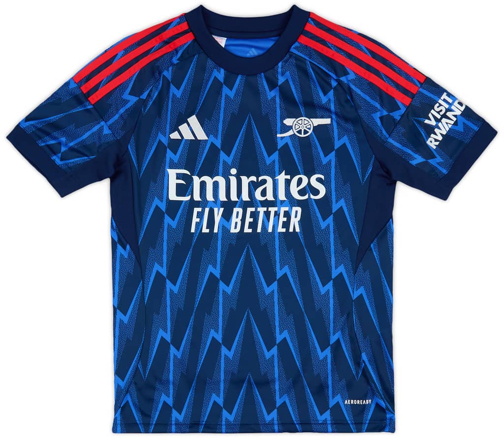 2025-26 Arsenal Away Shirt Rice #41 (KIDS)
