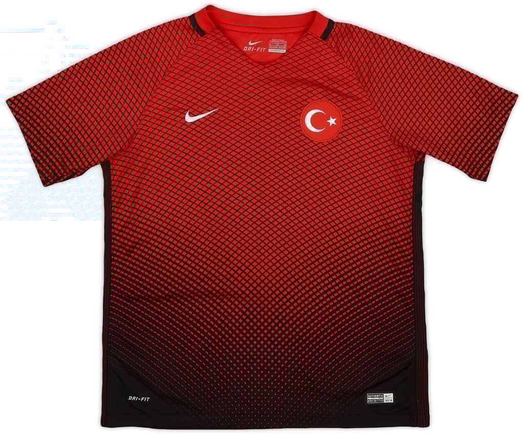 2016-17 Turkey Home Shirt - 10/10 - (XL.Boys)