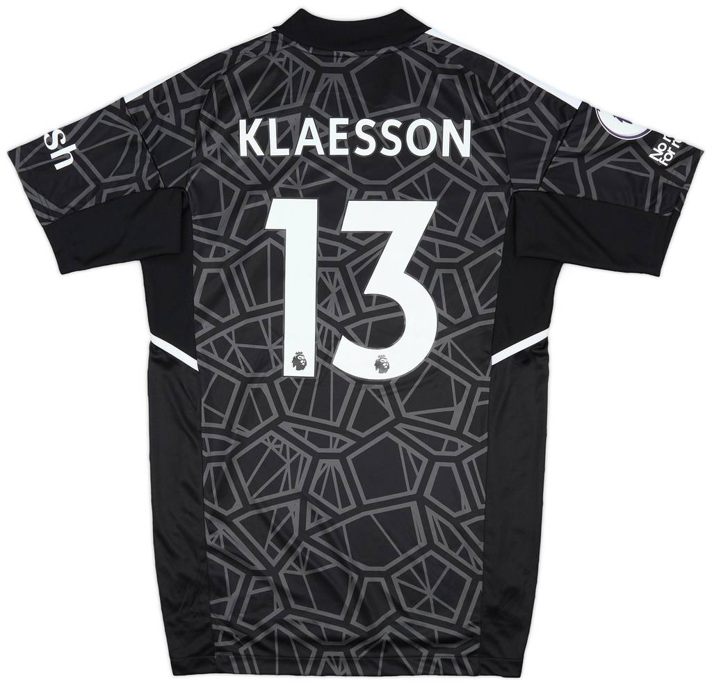 2022-23 Leeds Match Issue GK Shirt Klaesson #13