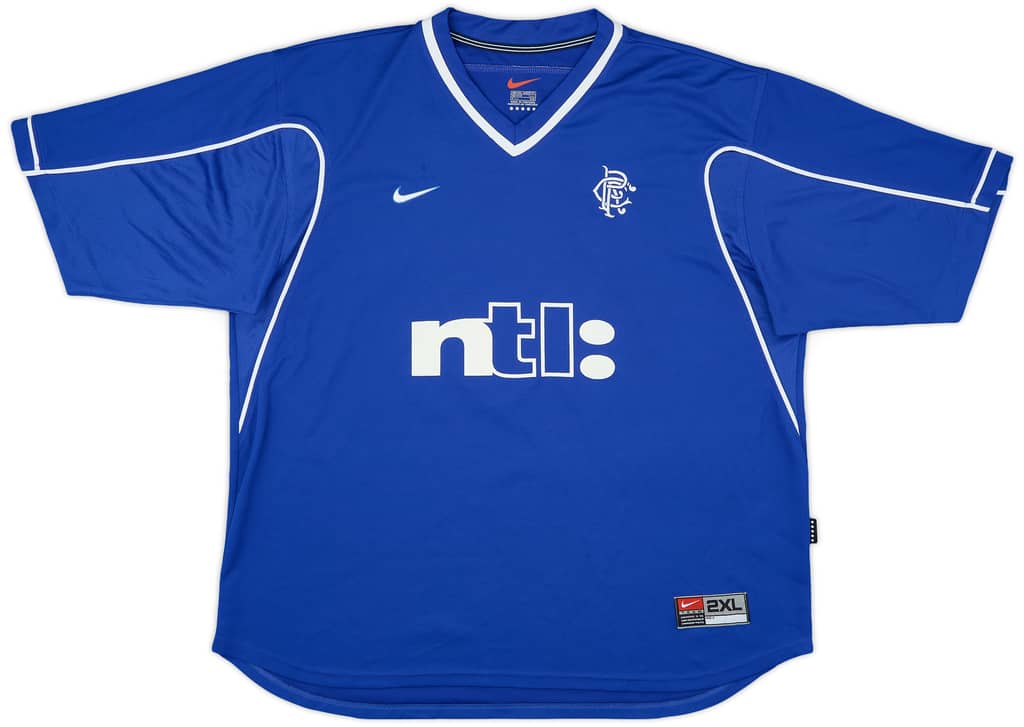 1999-01 Rangers Home Shirt Mols #9 - 7/10 - (XXL)