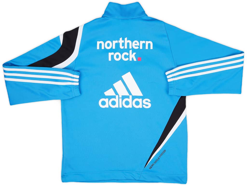 2009-10 Newcastle adidas 1/4 Zip Drill Top - 8/10 - (L.Boys)