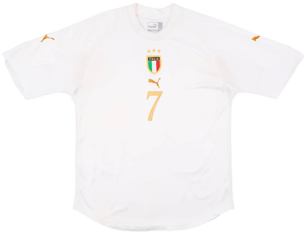 2004-06 Italy Away Shirt #7 - 5/10 - (L)