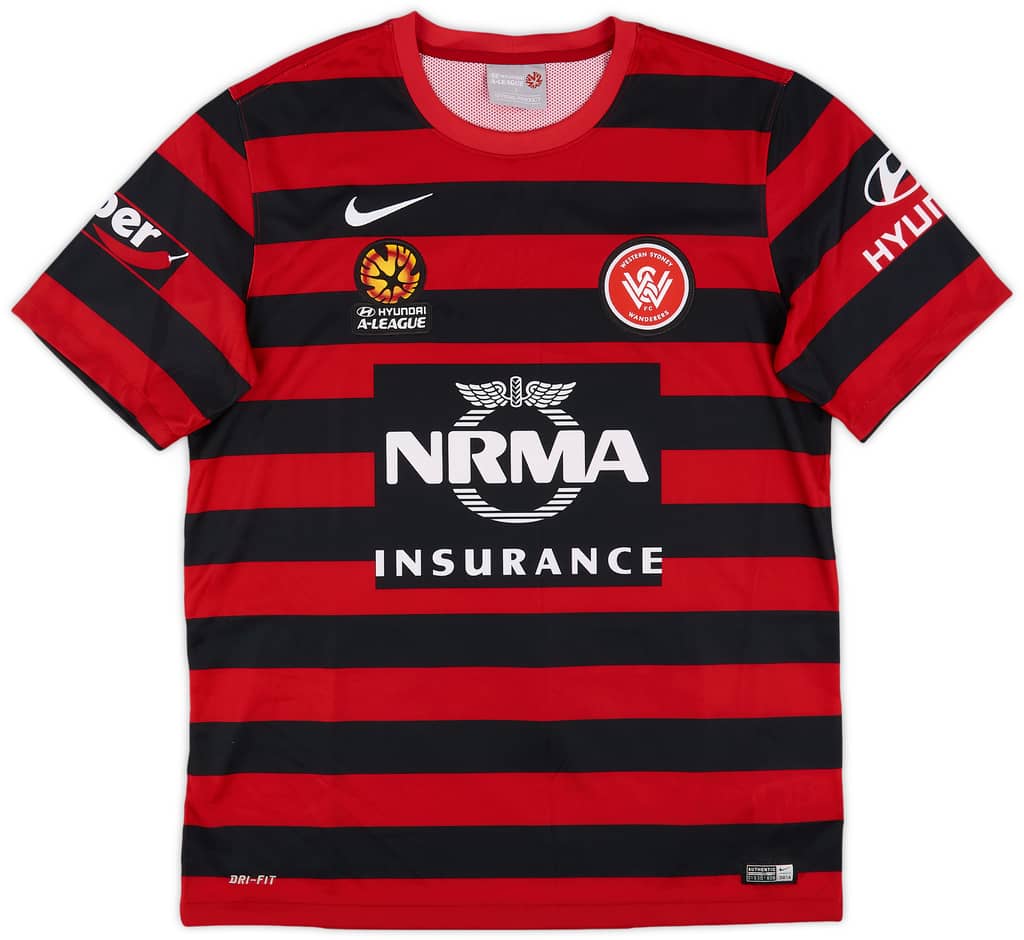 2014-15 Western Sydney Wanderers Home Shirt - 8/10 - (L)