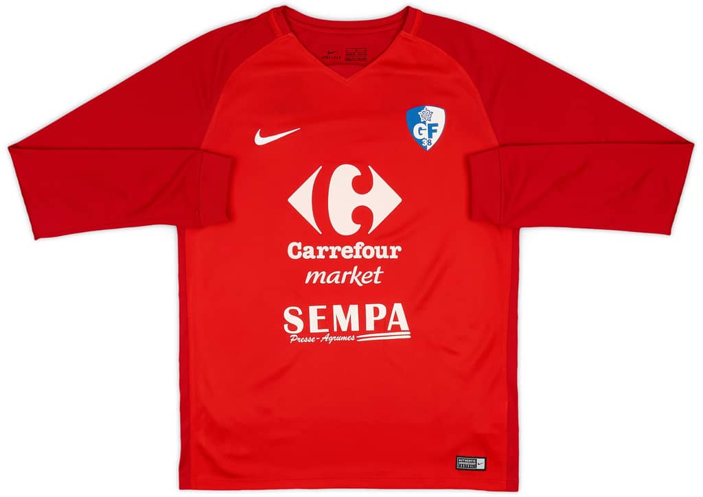 2021-22 Grenoble Away L/S Shirt #3 - As New - (XL.Kids)