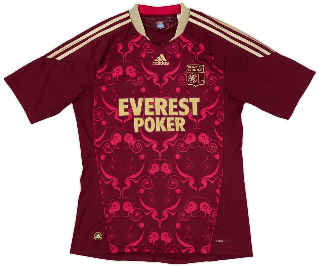 2010-11 Lyon Away Shirt Lisandro #9 - 5/10 - (L)