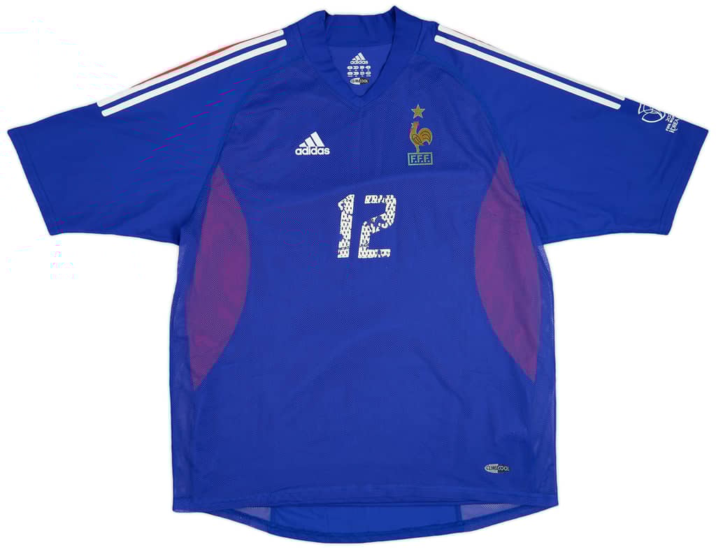 2002-04 France Player Issue Home Shirt Henry #12 - 5/10 - (XL)