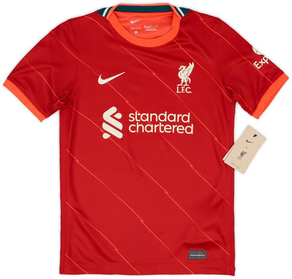 2021-22 Liverpool Home Shirt M.Salah #11 (KIDS)