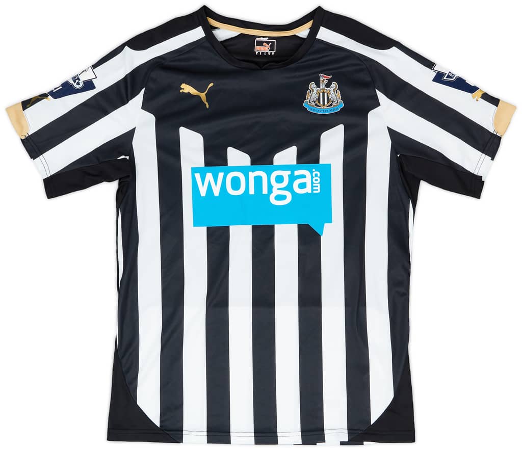 2014-15 Newcastle Match Issue Home Shirt #13