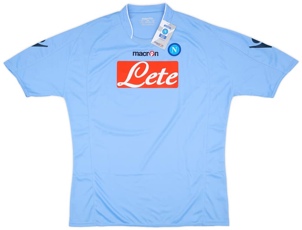 2009-10 Napoli Basic Home Shirt Lavezzi #7 (3XL)