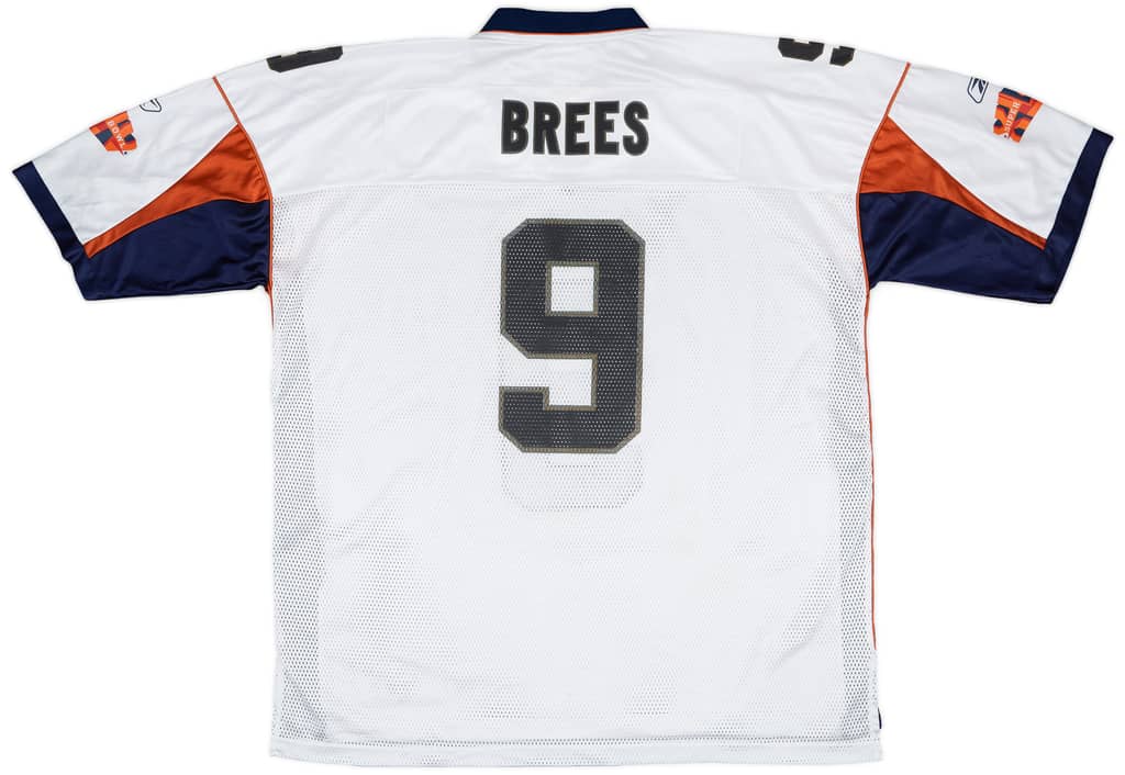 2010 New Orleans Saints Brees #9 Super Bowl XLIV Reebok On Field Jersey - 8/10 - (XXL)