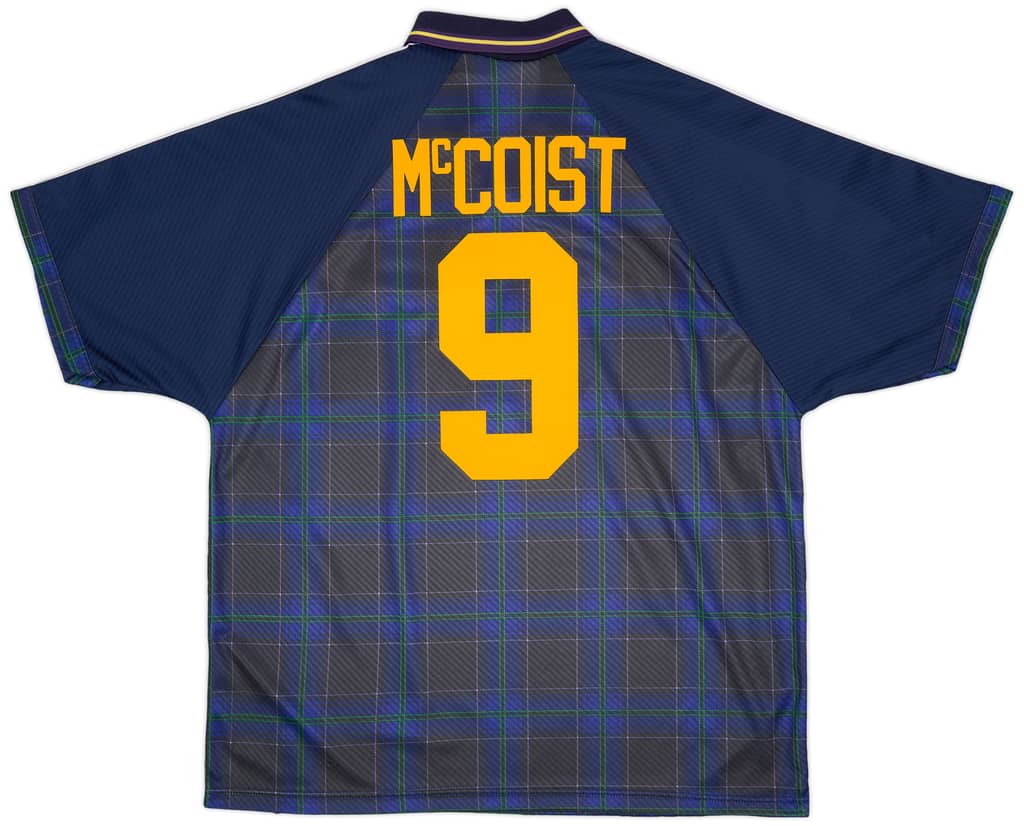 1994-96 Scotland Home Shirt McCoist #9 - 9/10 - (XXL)
