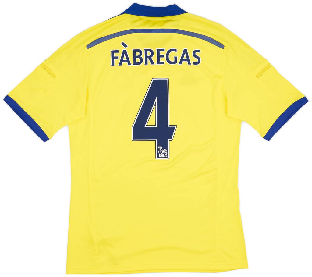 2014-15 Chelsea Away Shirt Fabregas #4 (M)