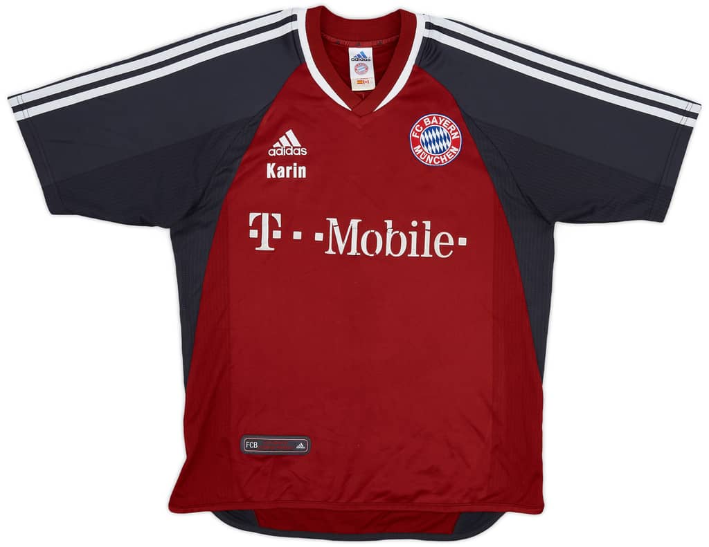 2002-03 Bayern Munich Home Shirt Scholl #7 - 4/10 - (S)
