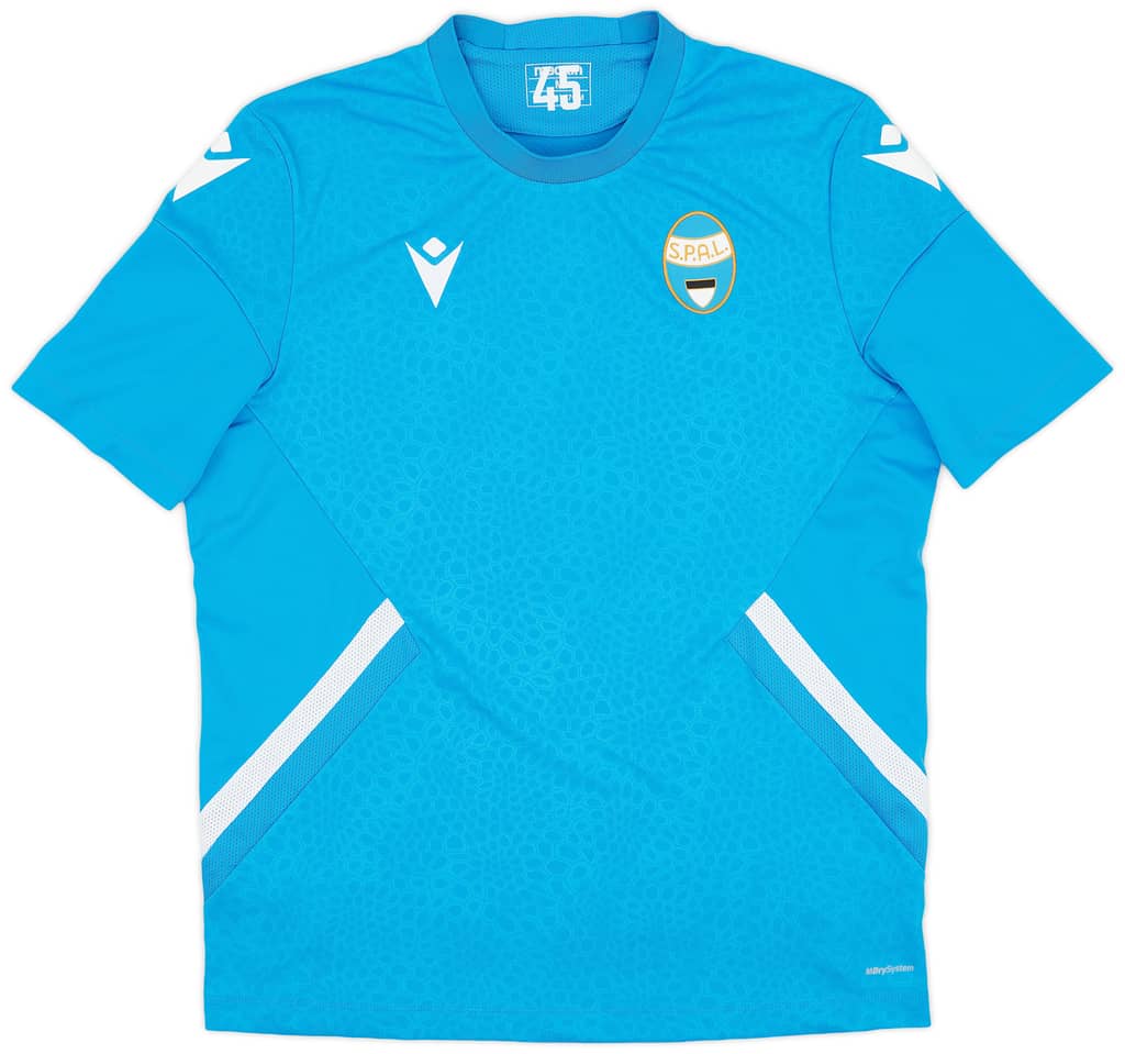 2022-23 SPAL Player Issue Macron Training Shirt #45 - 8/10 - (M)