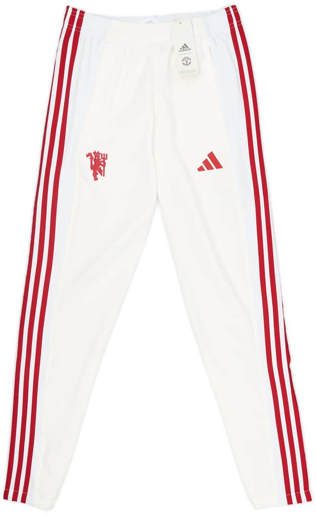 2023-24 Manchester United adidas Anthem Pants/Bottoms (S)