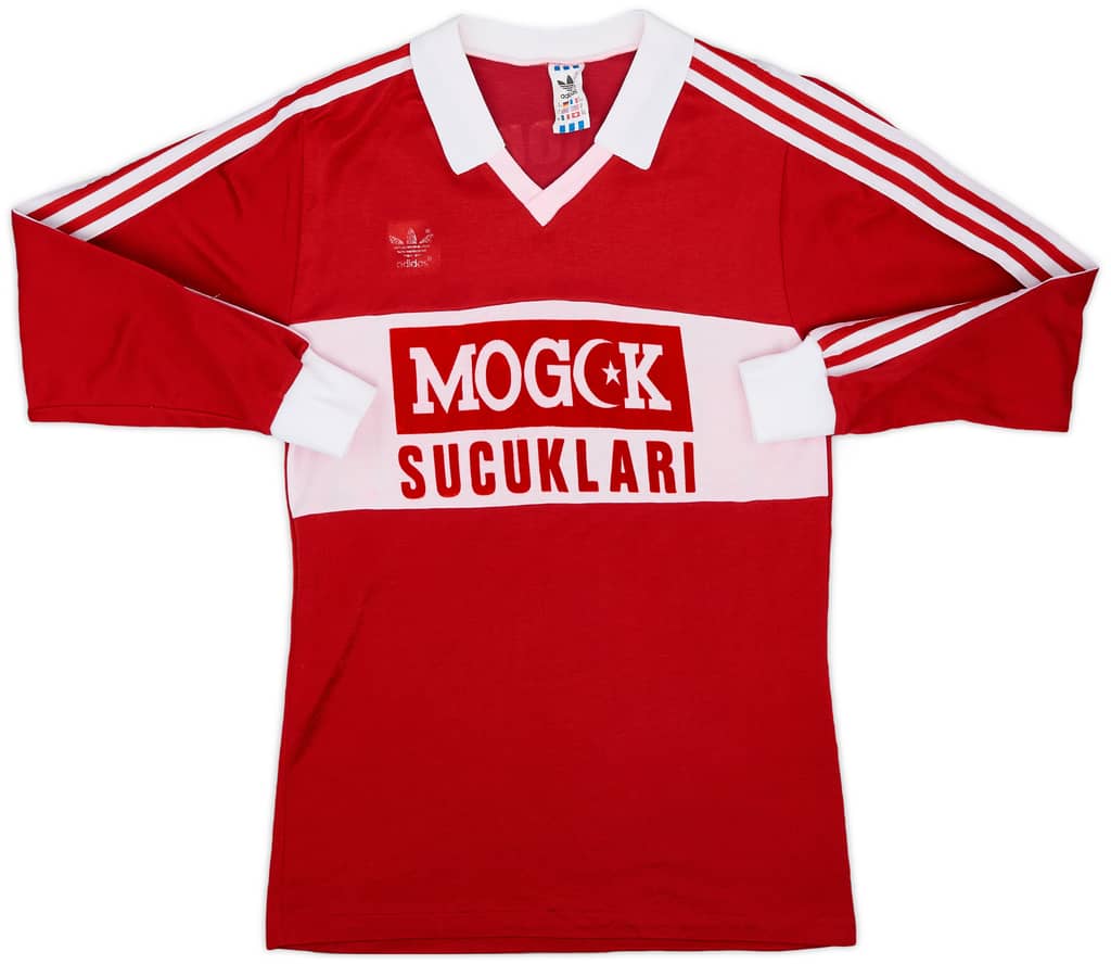 1980s adidas Template L/S Shirt #10 - 7/10 - (M)