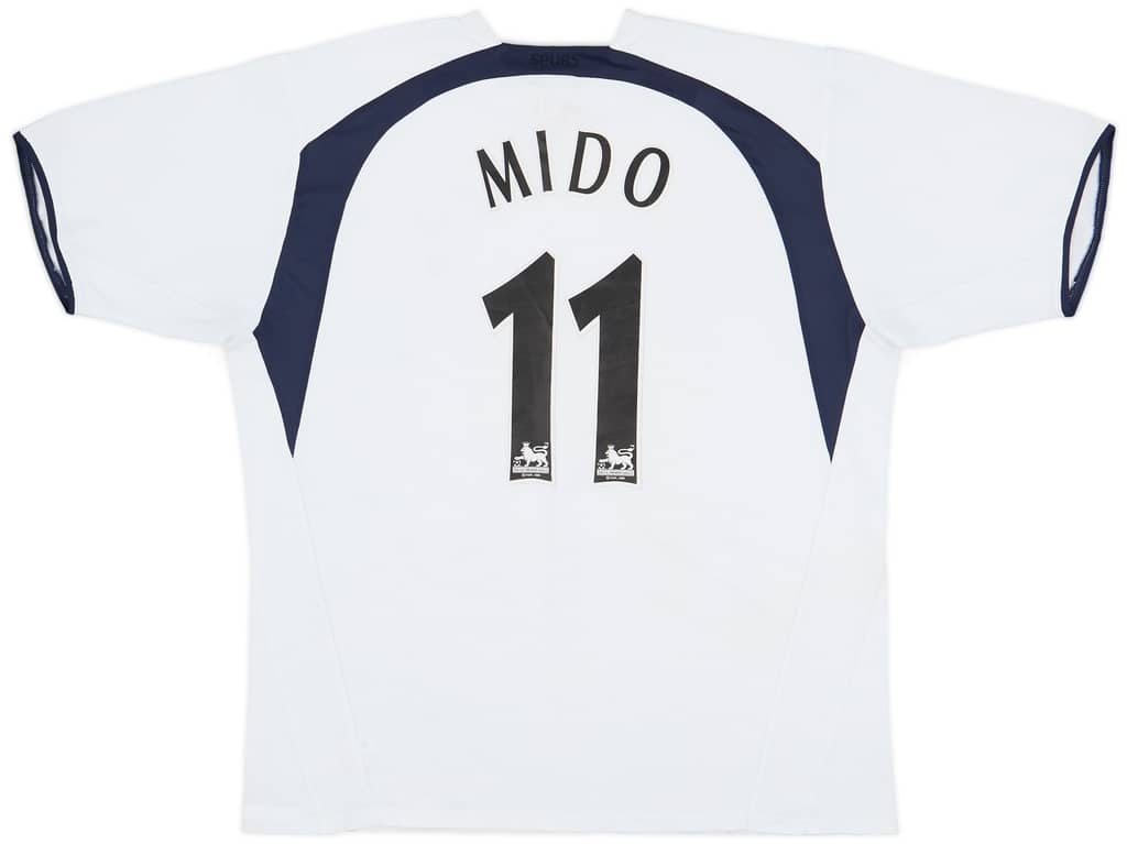 2006-07 Tottenham Home Shirt Mido #11 - 7/10 - (XXL)