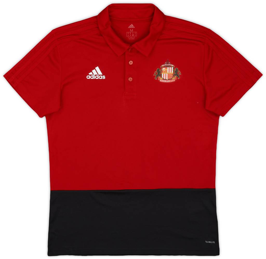 2017-18 Sunderland adidas Polo Shirt - 8/10 - (M)