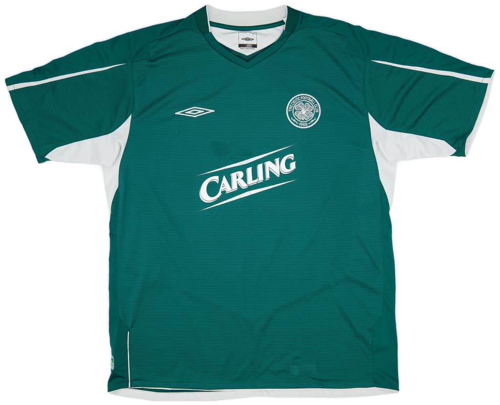 2004-05 Celtic Away Shirt Juninho #7 - 9/10 - (XL)