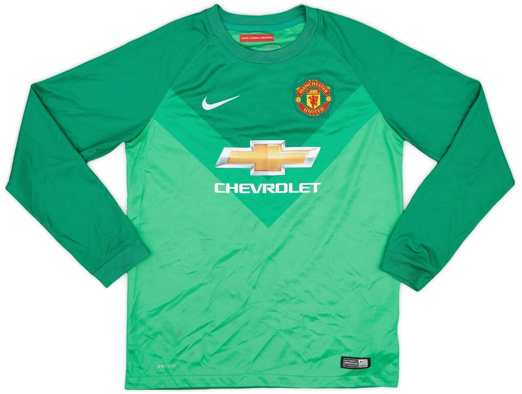 2014-15 Manchester United GK Shirt - 7/10 - (L.Boys)