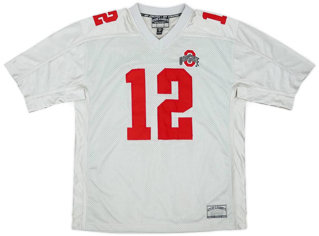 2000s Ohio State Buckeyes #12 Steve & Barrys Jersey - 9/10 - (L)