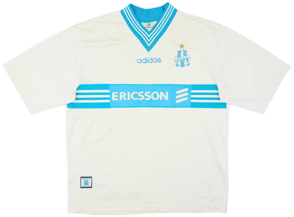 1997-98 Olympique Marseille Home Shirt - 6/10 - (XL)