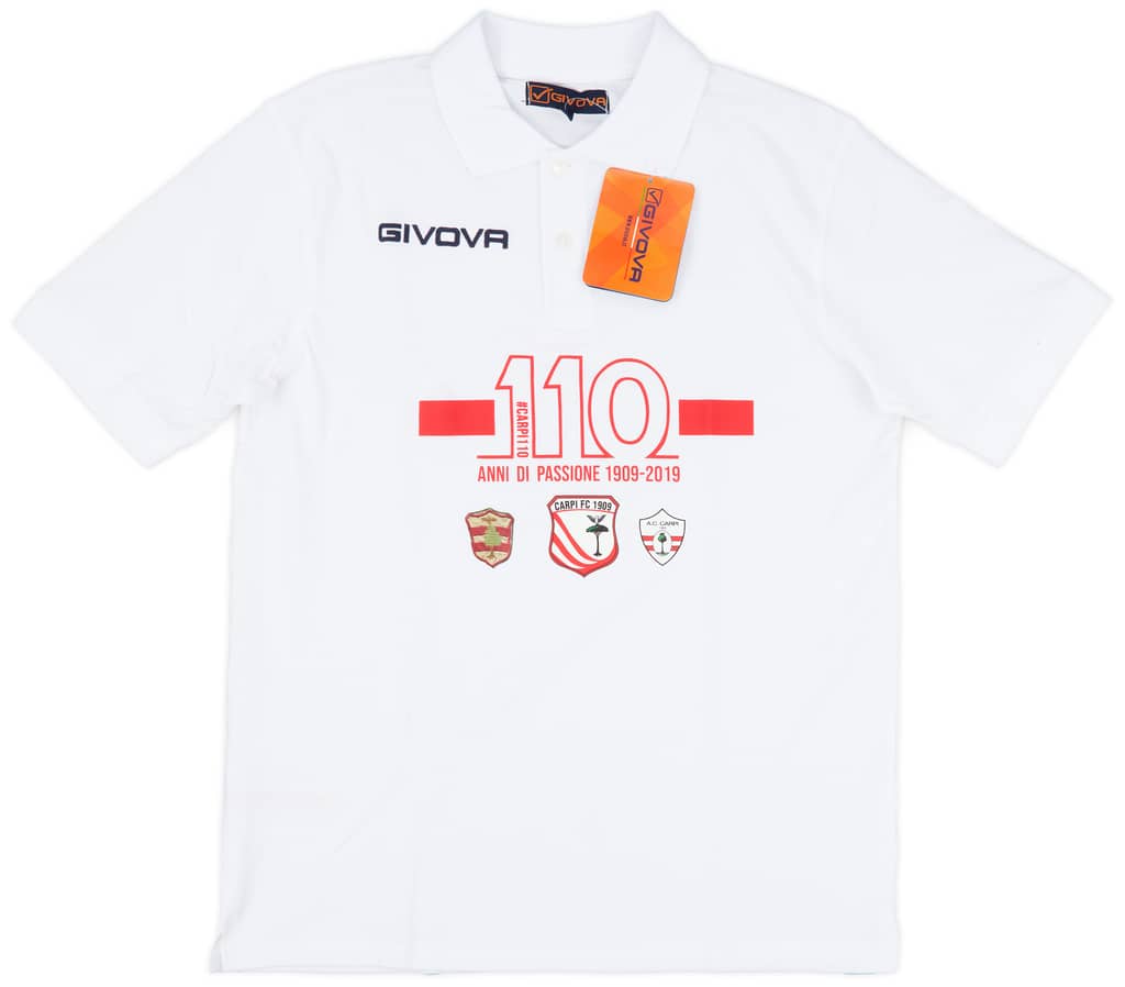 2019-20 Carpi Givova Anniversary Polo Shirt (L)