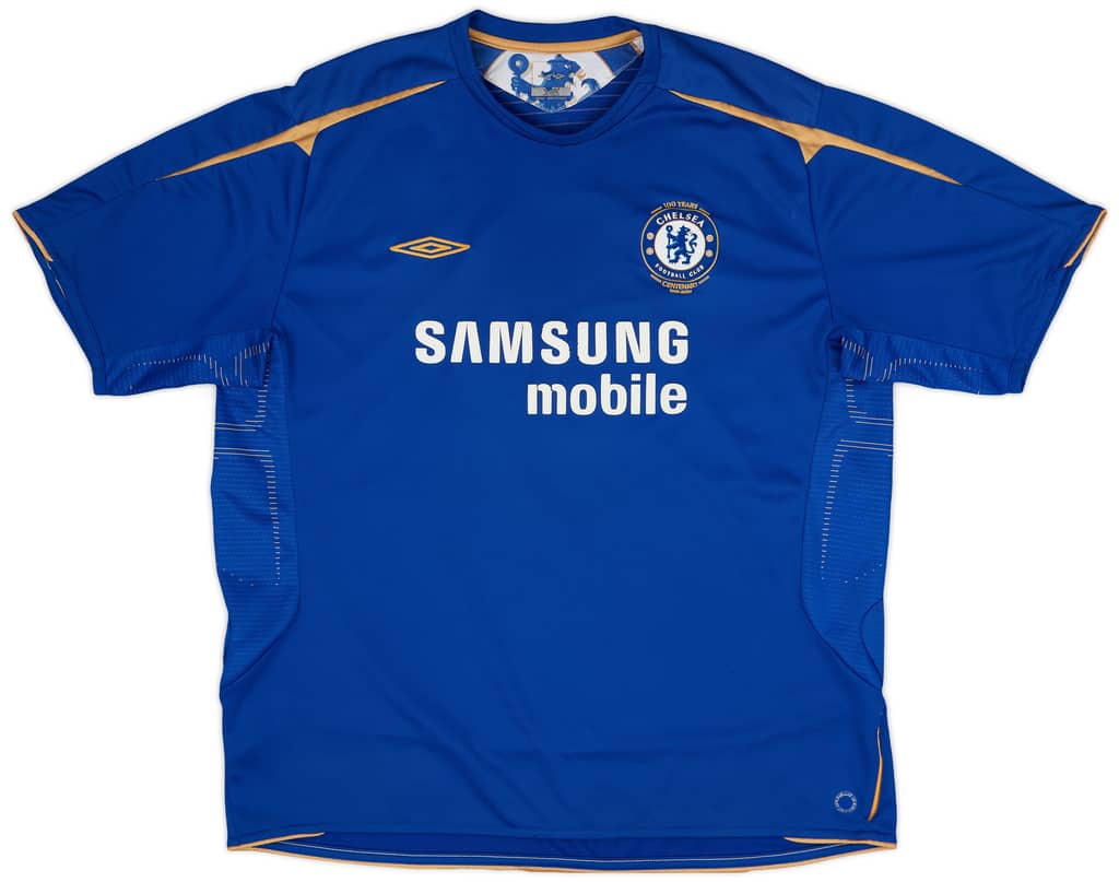 2005-06 Chelsea Centenary Home Shirt Lampard #8 - 6/10 - (3XL)