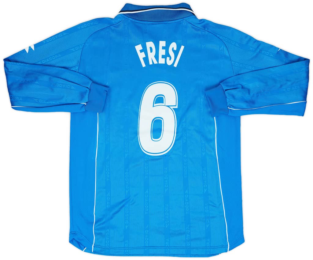 2000-01 Napoli Match Worn Home L/S Shirt Fresi #6