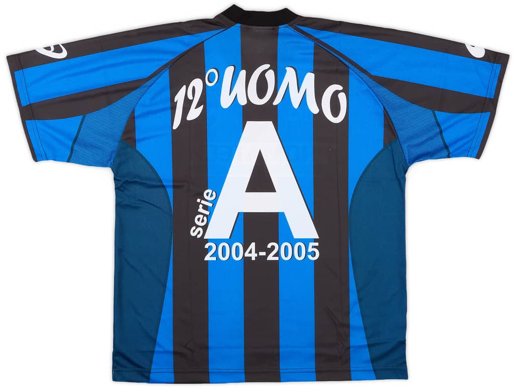 2004-05 Atalanta Basic '12 Uomo' Home Shirt (XL)