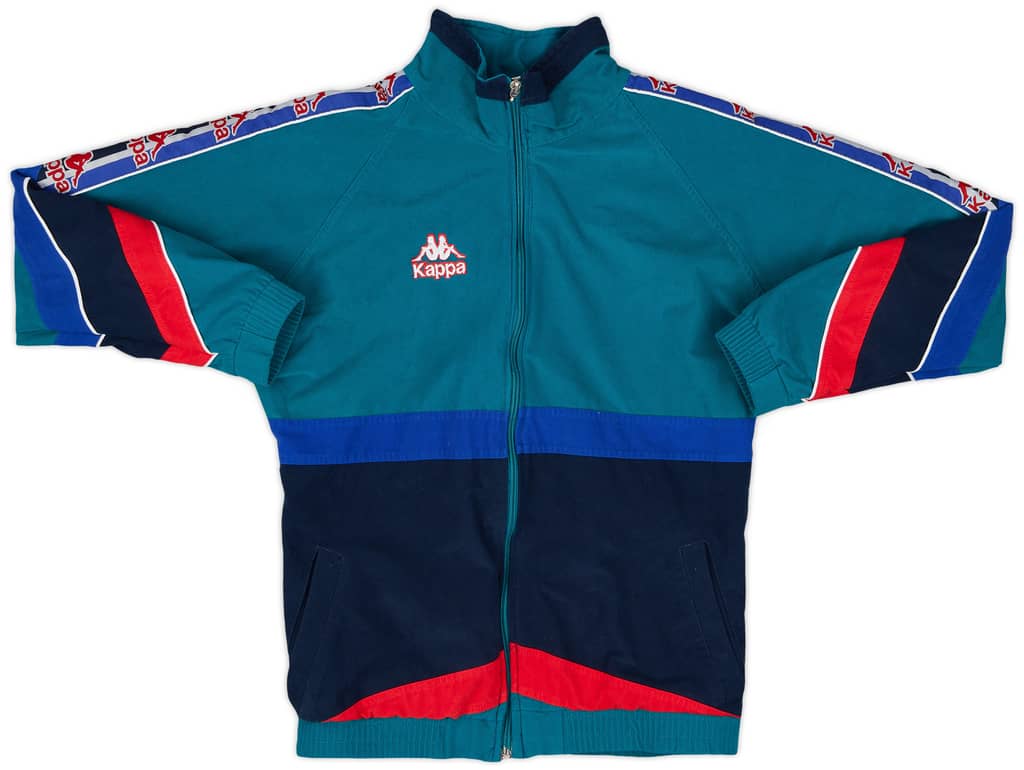 1995-97 Barcelona Kappa Track Jacket - 8/10 - (L.Boys)